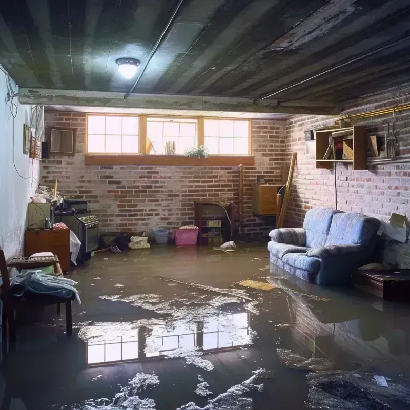 Flooded Basement Cleanup in South Bel Air, MD